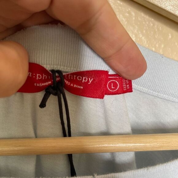 N:PHILANTHROPY Dress Womens Large Blue Bix Mini Fitted Sleevless NWT - Picture 10 of 12